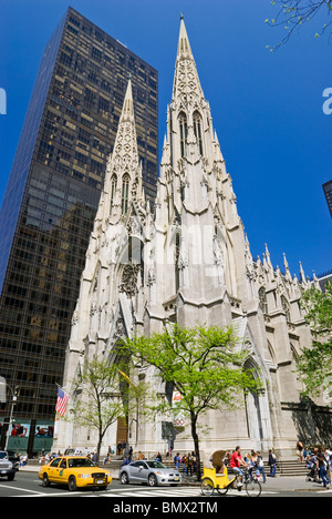La Cattedrale di San Patrizio a New York City Foto Stock
