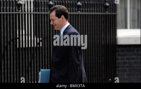 GEORGE OSBORNE MP il Cancelliere dello scacchiere 22 giugno 2010 Londra Londra Inghilterra Foto Stock