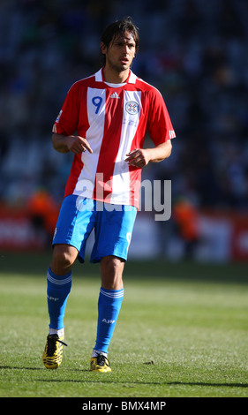 ROQUE SANTA CRUZ SLOVACCHIA V PARAGUAY lo Stadio Free State BLOEMFONTEIN SUD AFRICA 20 Giugno 2010 Foto Stock