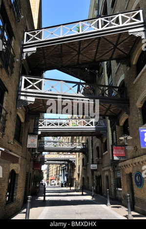 Shad Thames, Bermondsey, Southwark, Londra SE1, Regno Unito Foto Stock