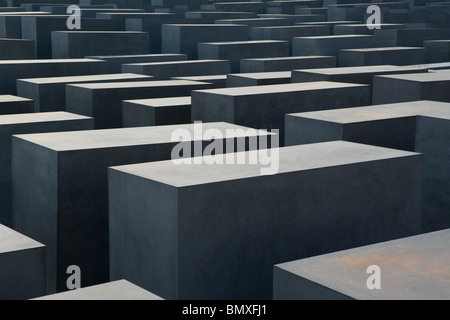 Berlino memoriale dell olocausto Foto Stock