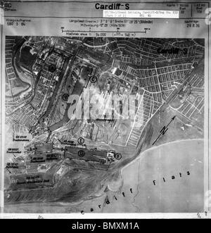 Cardiff - Galles 29 agosto 1939 Docks Foto Stock