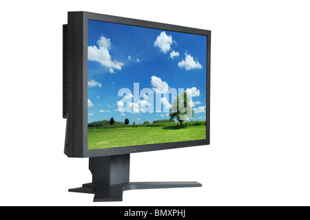 Monitor LCD Foto Stock