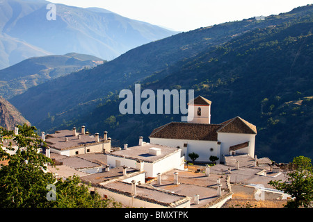 Bubion village, Las Alpujarras, Andalusia, provincia di Granada, Spagna Foto Stock