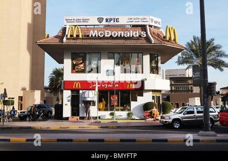 Streetview in Kuwait City Foto Stock