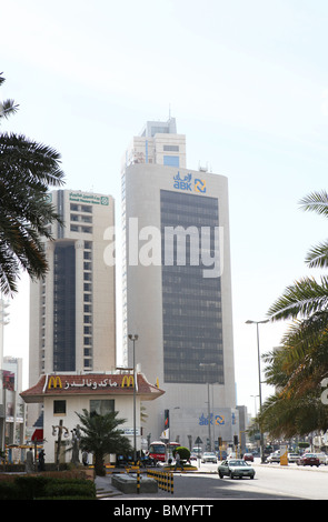 Streetview in Kuwait City Foto Stock