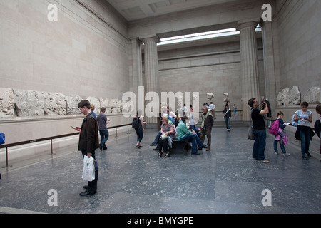 Il Partenone camere nel British Museum Bloomsbury Londra Inghilterra GB UK Foto Stock