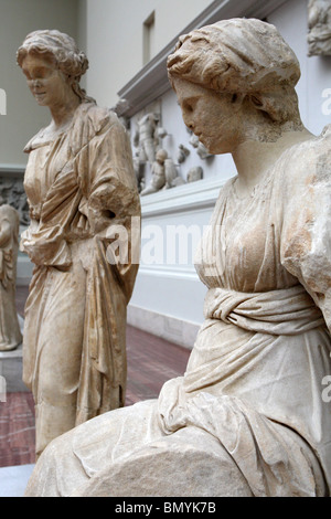 Statua di Pergamon altare. Pergamon museum è un museo di Berlino che non devono essere perse. Foto Stock