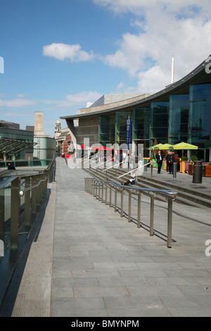 Liverpool One shopping e il centro per il tempo libero, una nuova importante della vendita al dettaglio e nel complesso dei divertimenti in città di Liverpool Foto Stock