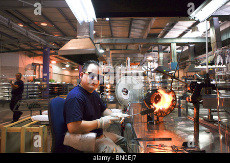 Israele, Bet Shemesh, Solel Industries è un produttore di collettori solari per campi solari nel mondo. Foto Stock