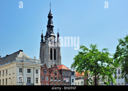 La chiesa di Saint Martin a Kortrijk, Belgio Foto Stock