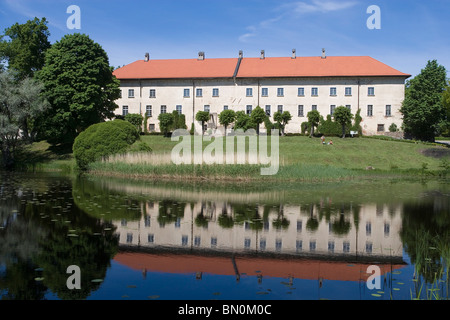 La lettonia,regione di Kurzeme,Dundaga,castle,1249,Livonian CASTELLO ORDINE Foto Stock