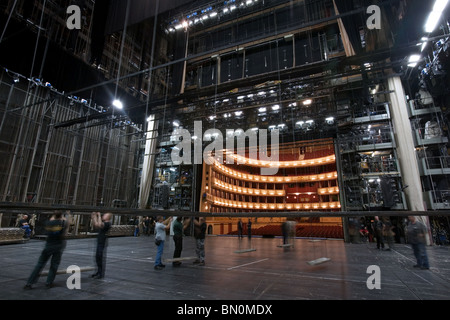 Opera di Vienna Backstage, Austria Foto Stock