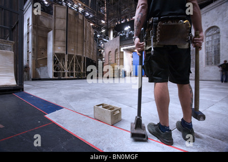 Opera di Vienna Backstage, Austria Foto Stock