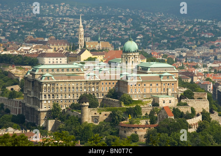 Elk190-1121 Ungheria, Budapest Buda Castle Hill, Royal Palace Foto Stock