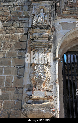 Chiesa di Santa Clara e monastero, Antigua Guatemala Foto Stock