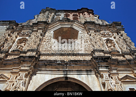 Chiesa di Santa Clara e monastero, Antigua Guatemala Foto Stock