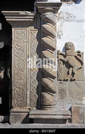 Cattedrale di Santiago, Antigua Guatemala Foto Stock