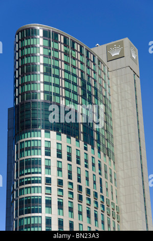 Crown Towers, parte del Crown Casino e di un complesso di intrattenimenti, Melbourne, Australia Foto Stock