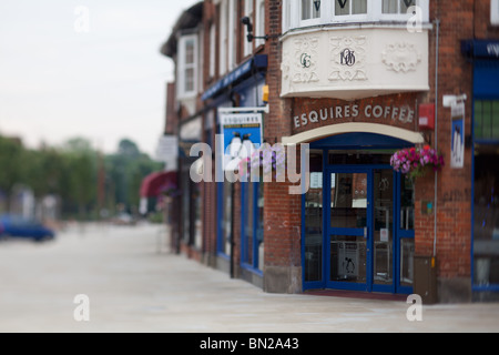 Letchworth Centro Città Foto Stock