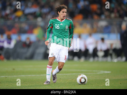 EFRAIN Juarez Mexico Soccer City Stadium SUD AFRICA 27 Giugno 2010 Foto Stock