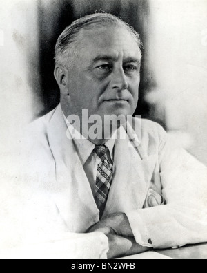 FRANKLIN Delano Roosevelt (1882-1945) noi più democratica e trentaduesimo PRESIDENTE DEGLI STATI UNITI D'AMERICA Foto Stock