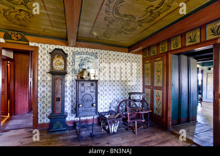 Vecchia casa frisone (Altfriesisches Haus), Keitum, Sylt, Schleswig-Holstein, Germania Foto Stock