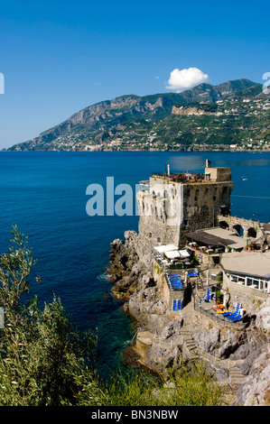 Fort, Cetara, Costiera Amalfitana, Campania, Italia, Europa Foto Stock