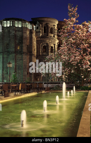 Porta Nigra, Trier, Renania-Palatinato, Germania, Europa Foto Stock