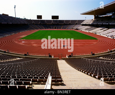 Sedie vuote di Stadium Foto Stock