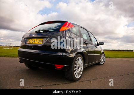 2004 Ford Focus ST170 in nero Foto Stock