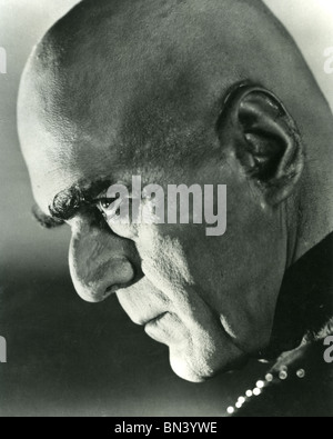BORIS KARLOFF (1887-1969) l'attore inglese più famoso come Frankenstein nel film del 1931 Foto Stock