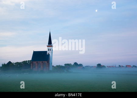 Chiesa; Den Hoorn; Texel; Paesi Bassi Foto Stock