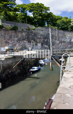 Dysart porto nel Regno di Fife sullo Scottish costa est a nord-est di Edimburgo. Foto Stock
