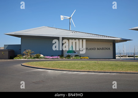 Portland Marina in Osprey Quay, parte della sede per ospitare le Olimpiadi 2012 eventi in barca a vela Foto Stock