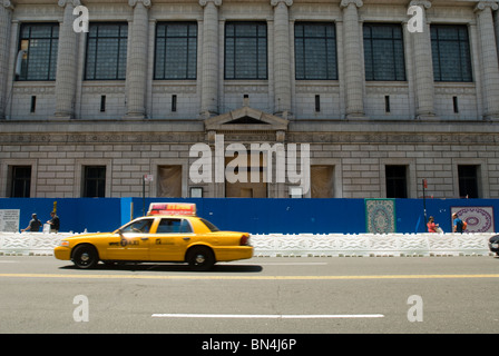 La New York Historical Society di New York è in fase di ristrutturazione Foto Stock