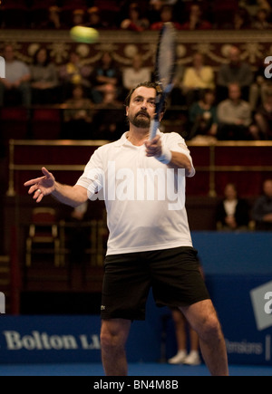 Londra Inghilterra. Dicembre 2010, ATP Aegon Masters tennis tournament giocato nella Royal Albert Hall di Londra Foto Stock