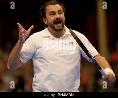 Londra Inghilterra. Dicembre 2010, ATP Aegon Masters tennis tournament giocato nella Royal Albert Hall di Londra Foto Stock