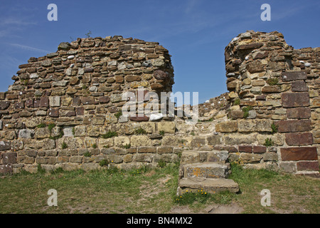 Rovine del Castello di Hastings, Regno Unito Foto Stock