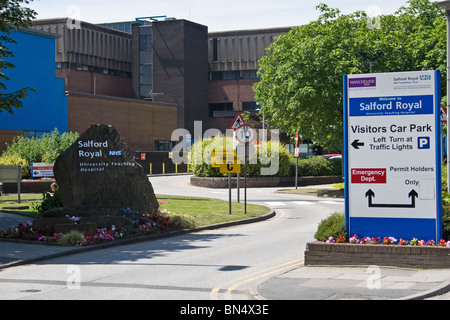 Salford Royal Hospital, Salford, Greater Manchester, Regno Unito Foto Stock