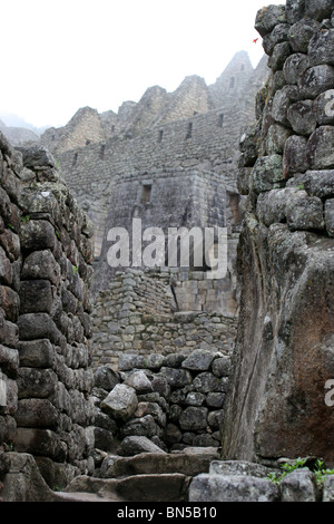 Machu Picchu, Perù, Sud America. Foto Stock