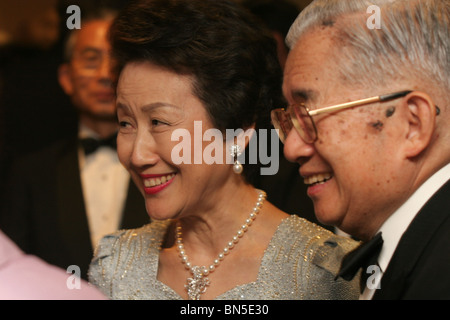 Il principe e Princes Hitachi al 2006 il Praemium Imperiale art awards, dato dalla Japan Art Association in Tokyo, Giappone Foto Stock