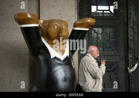 Ingresso al Schoeneberger Municipio di Berlino, Germania Foto Stock