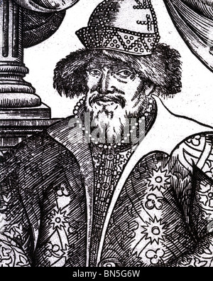 IVAN IV (1530-84) Zar di Russia noto come Ivan il Terribile Foto Stock