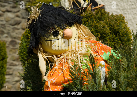 Una mostra a Wray Spaventapasseri Festival, nel villaggio di Wray, vicino a Lancaster, England, Regno Unito Foto Stock