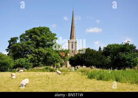 St.Giles Church, Bredon, Worcestershire, England, Regno Unito Foto Stock