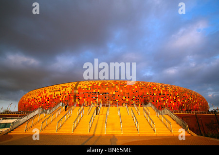 SUN IMPOSTA AL SOCCER CITY STADIU URUGUAY V GHANA SOCCER CITY Johannesburg Sudafrica 02 Luglio 2010 Foto Stock