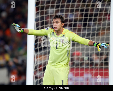 FERNANDO MUSLERA URUGUAY V GHANA SOCCER CITY Johannesburg Sudafrica 02 Luglio 2010 Foto Stock