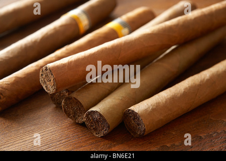 Grandi cubani sigari Cohiba. Foto Stock