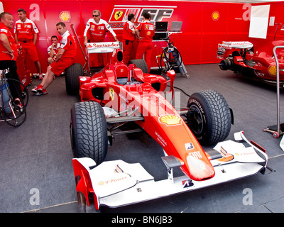 F60 Ferrari 2009 al Festival della Velocità di Goodwood Foto Stock